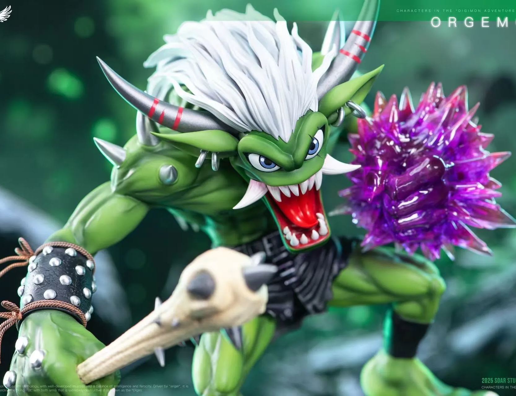 Digimon Illustrated Series Orgemon Statue GK-Soar Studio Pre-sale