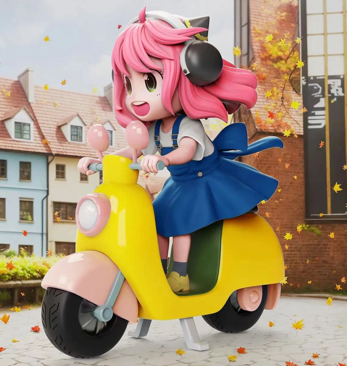 Spy x Family Aniya on a bike Statue GK-l2 Studio Pre-sale