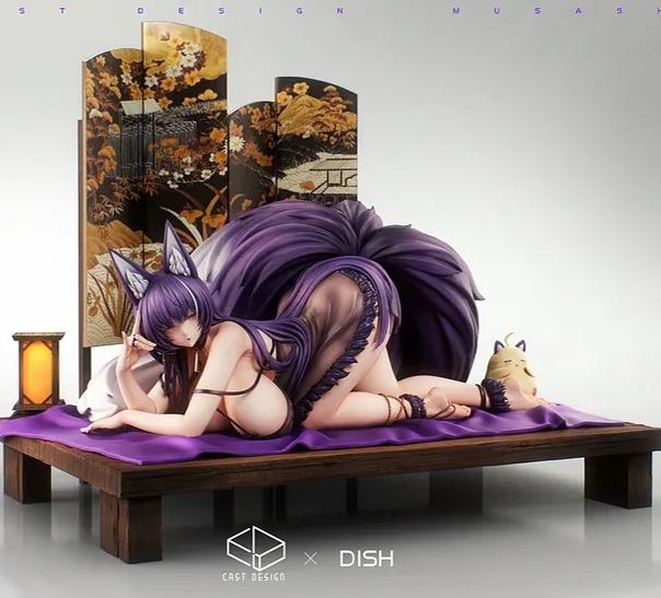 Musashi 1/4 Statue (GK) (Adult 18+)-Cast Design & DISH Pre-sale