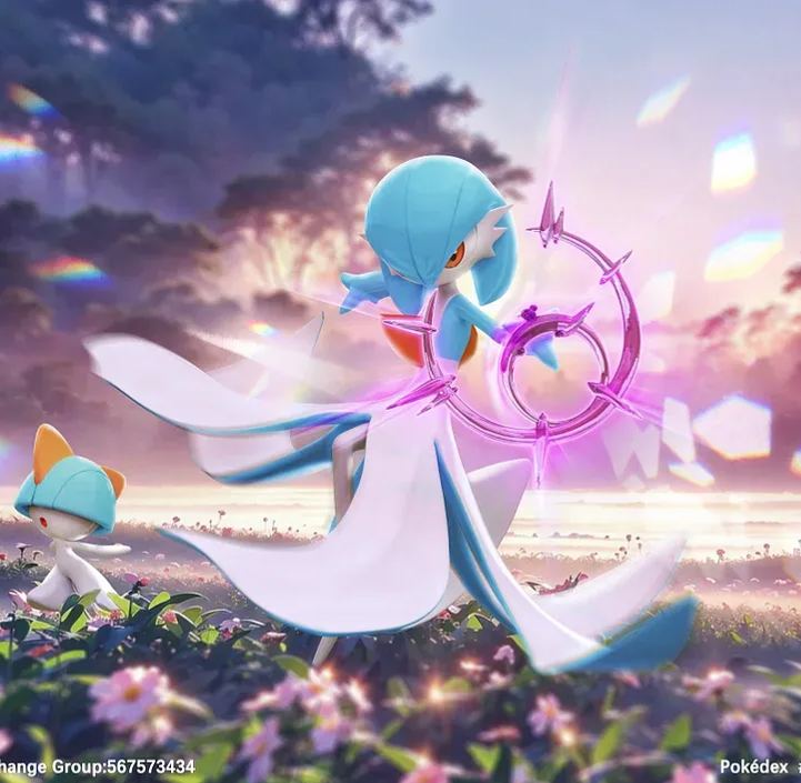 Pokémon Pokédex Series Ralts, Kirlia and Gardevoir 1/20 Statue (GK)-JB Studio Pre-sale