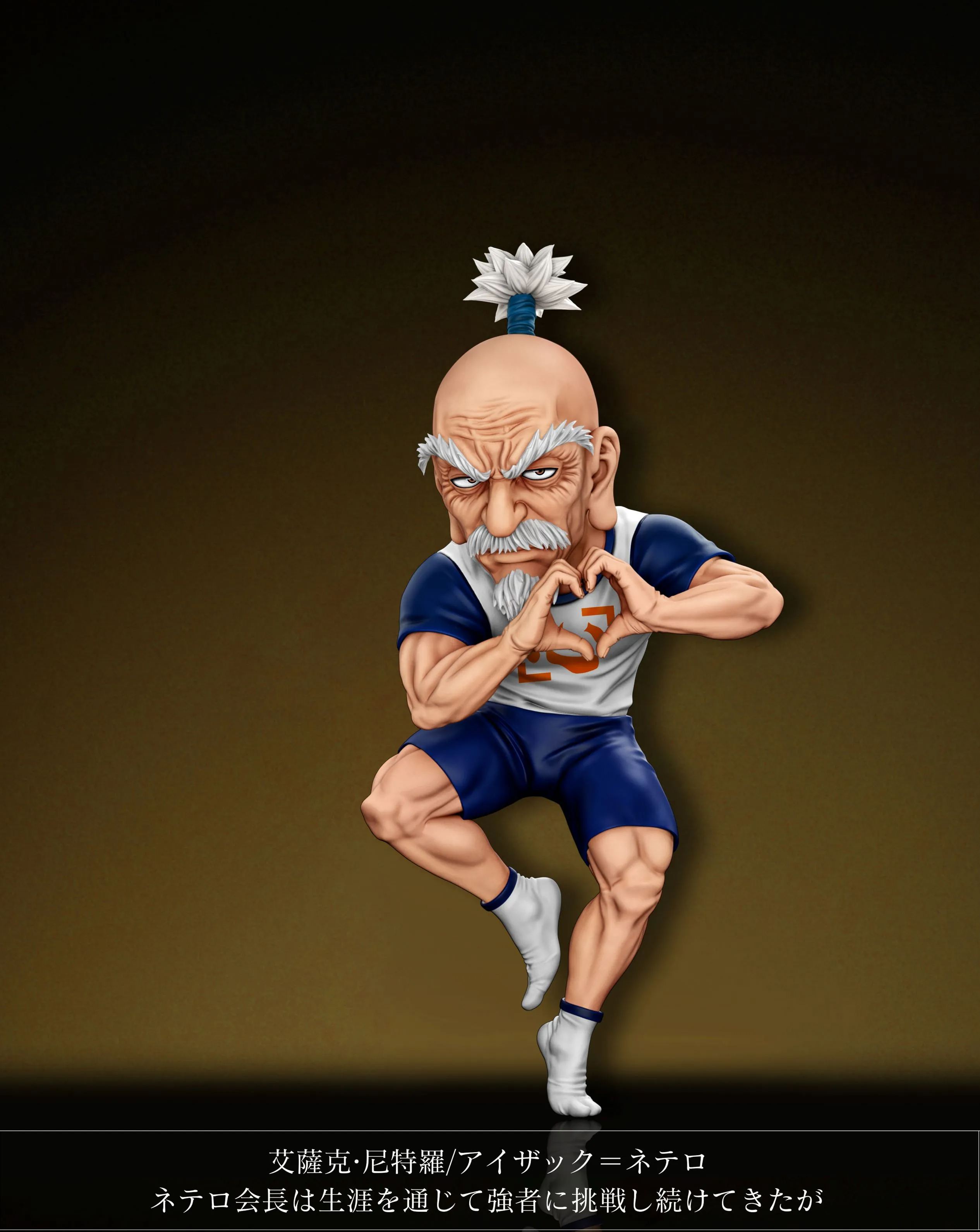 Hunter x Hunter #22 Battle Suit Netero Aizakkuita Statue (GK) Figure-KS Studio Pre-sale