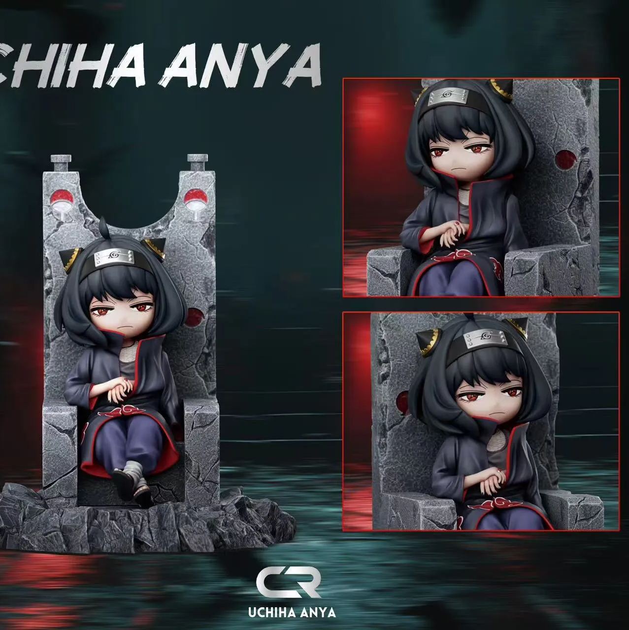 Spy x Family Anya cos Uchiha Itachi Statue (GK) Figure -CR Studio Pre-sale