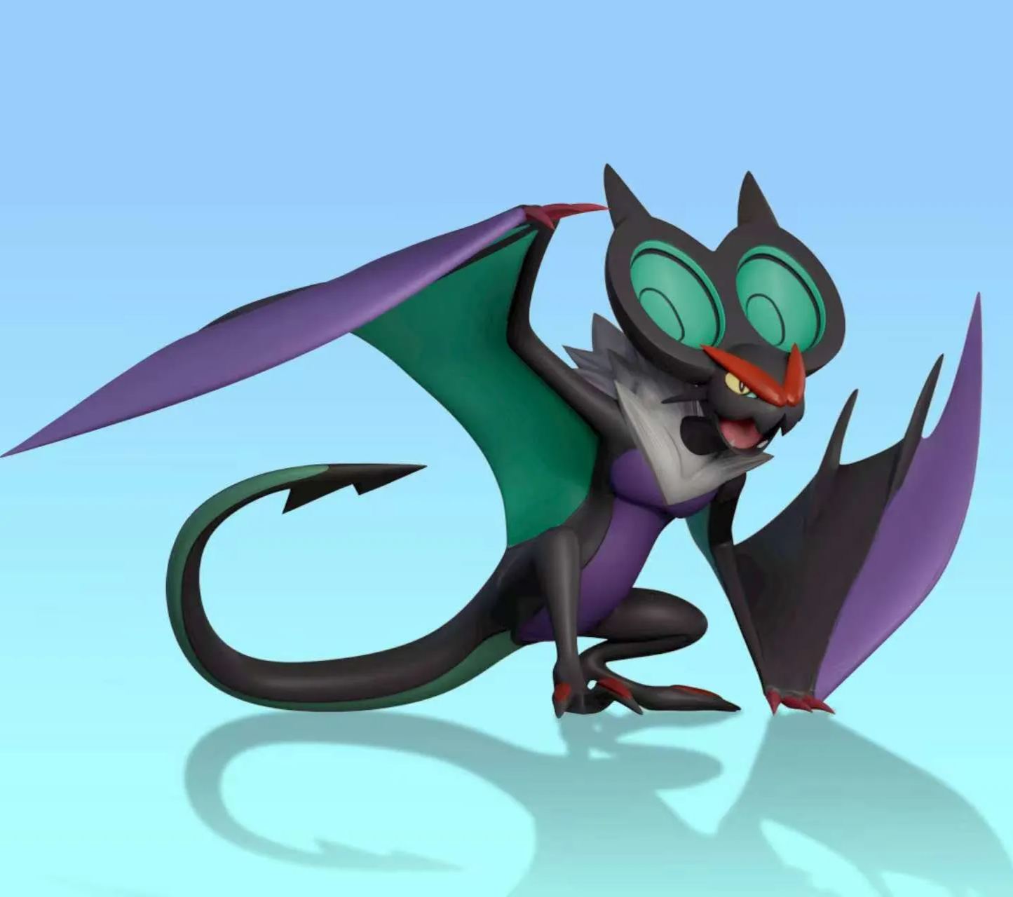 Pokemon Noivern Evolution Set Statue (GK) Figure -EC Studio  Pre-sale