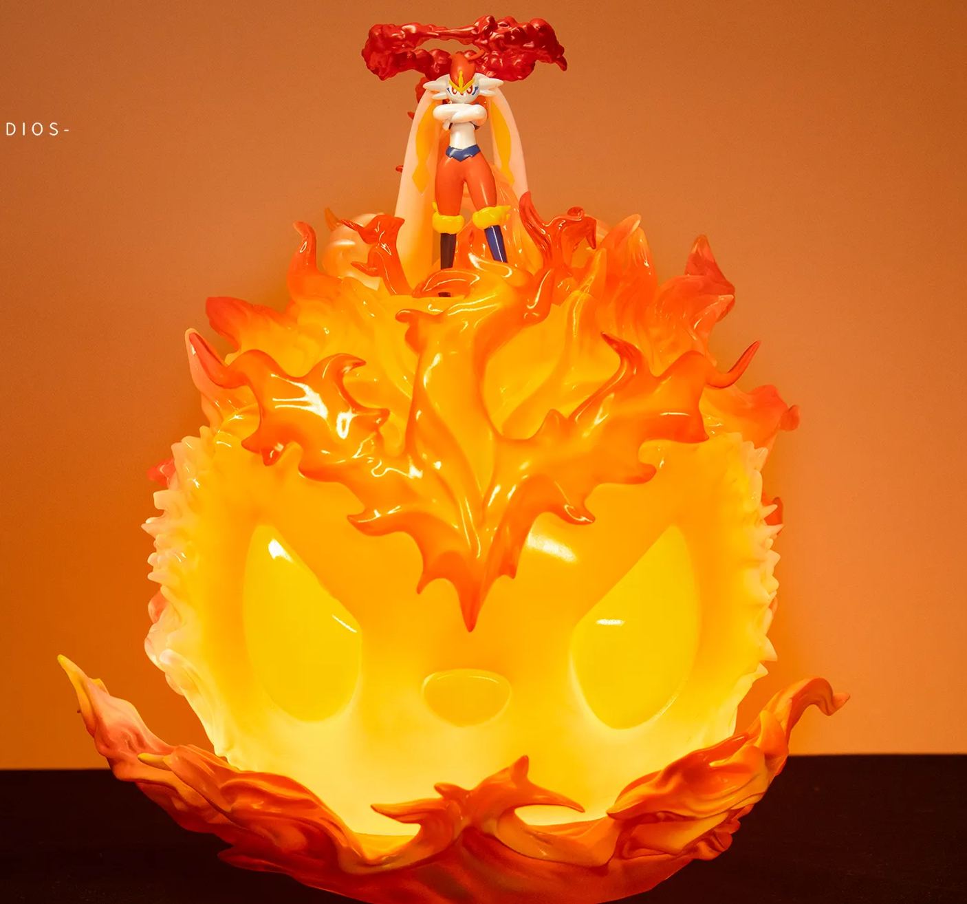 Pokemon Gigantamax Cinderace 1/100 Statue (GK) Figure-ZR Studio Pre-sale