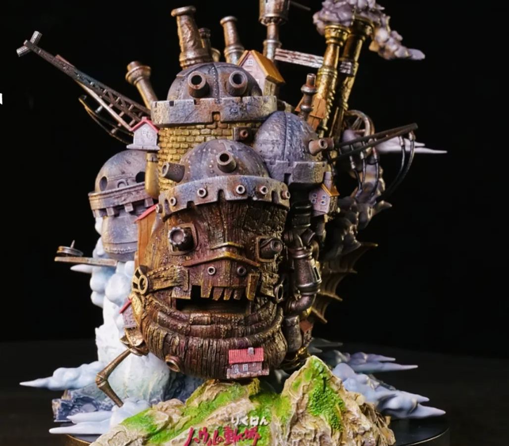 Howl's Moving Castle Hayao Miyazaki Series A Walking Moving Castle Statue (GK) Figure -ZJB Studio Pre-sale-KWII-GK