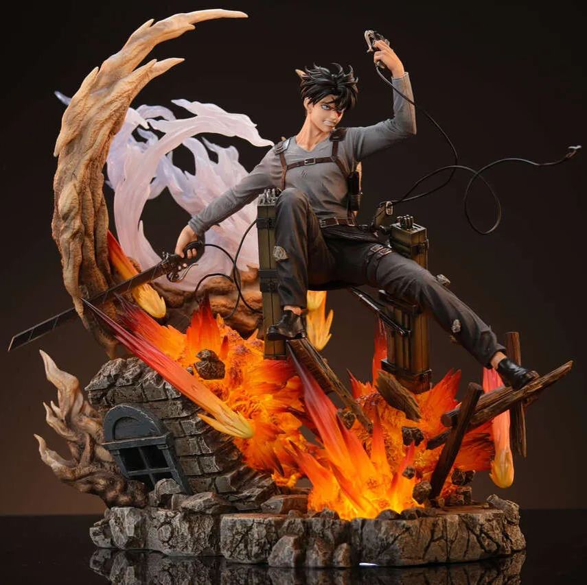 Attack on Titan #6 Street Fighting Levi Ackerman Statue (GK) Pre-sale