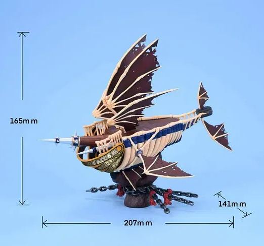 MapleStory Scale World #26 Bat Demon's Ship Statue(GK)-Blue Snail Studio 