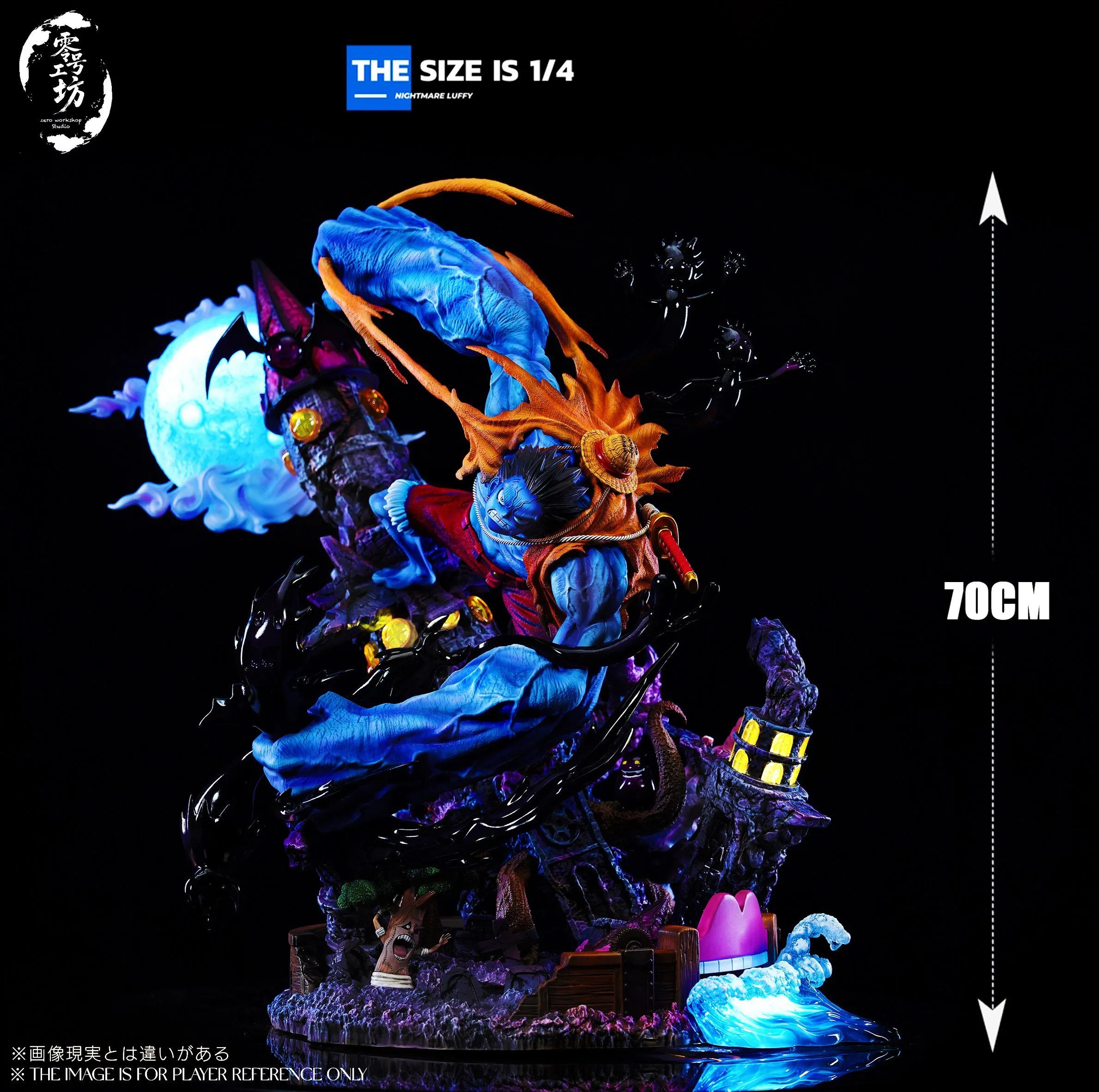 One Piece Nightmare Luffy Statue(GK)-Zero Workshop Studio