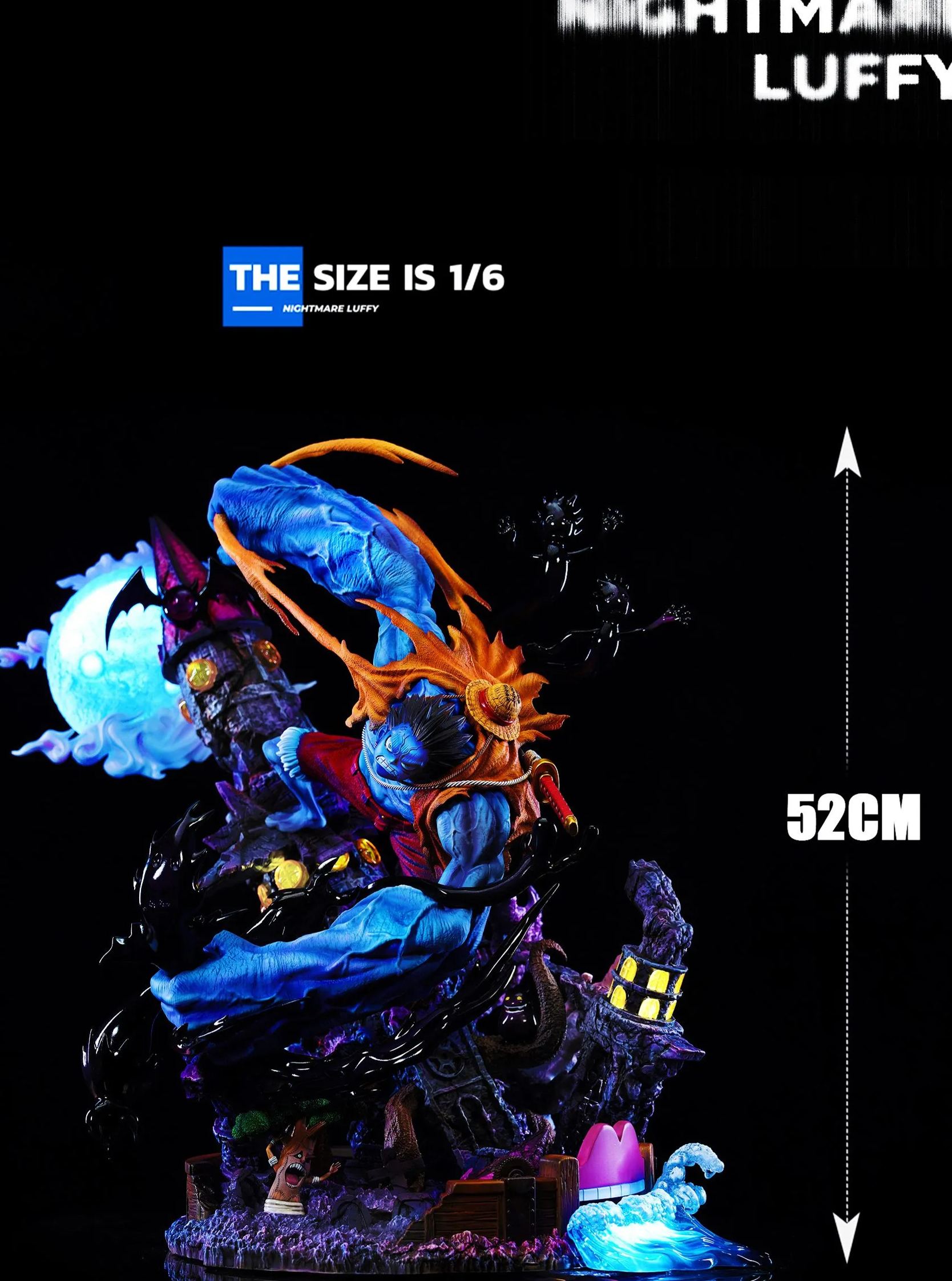 One Piece Nightmare Luffy Statue(GK)-Zero Workshop Studio