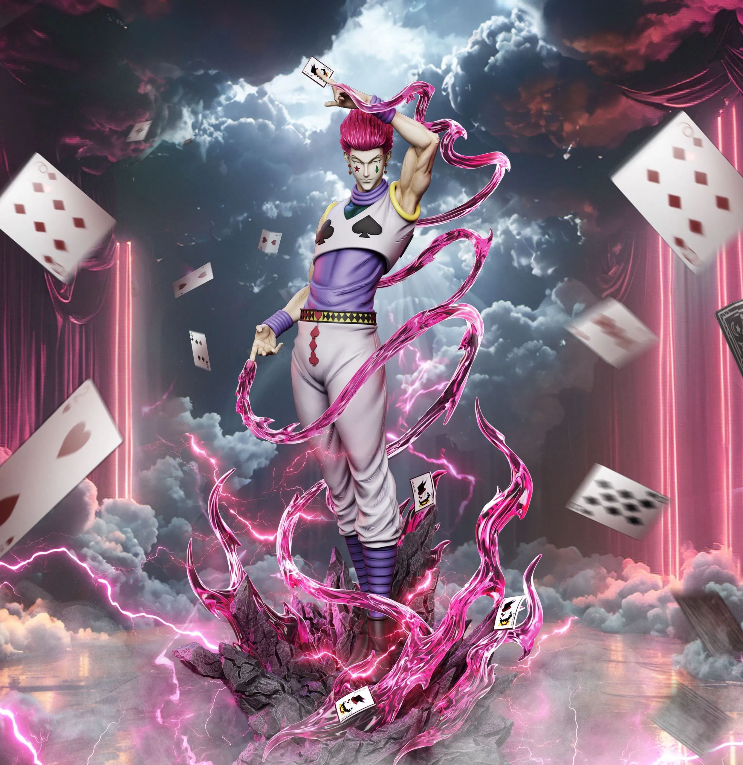 Hunter x Hunter Series #3 Hisoka(Licensed) Statue(GK)-PG Studio  