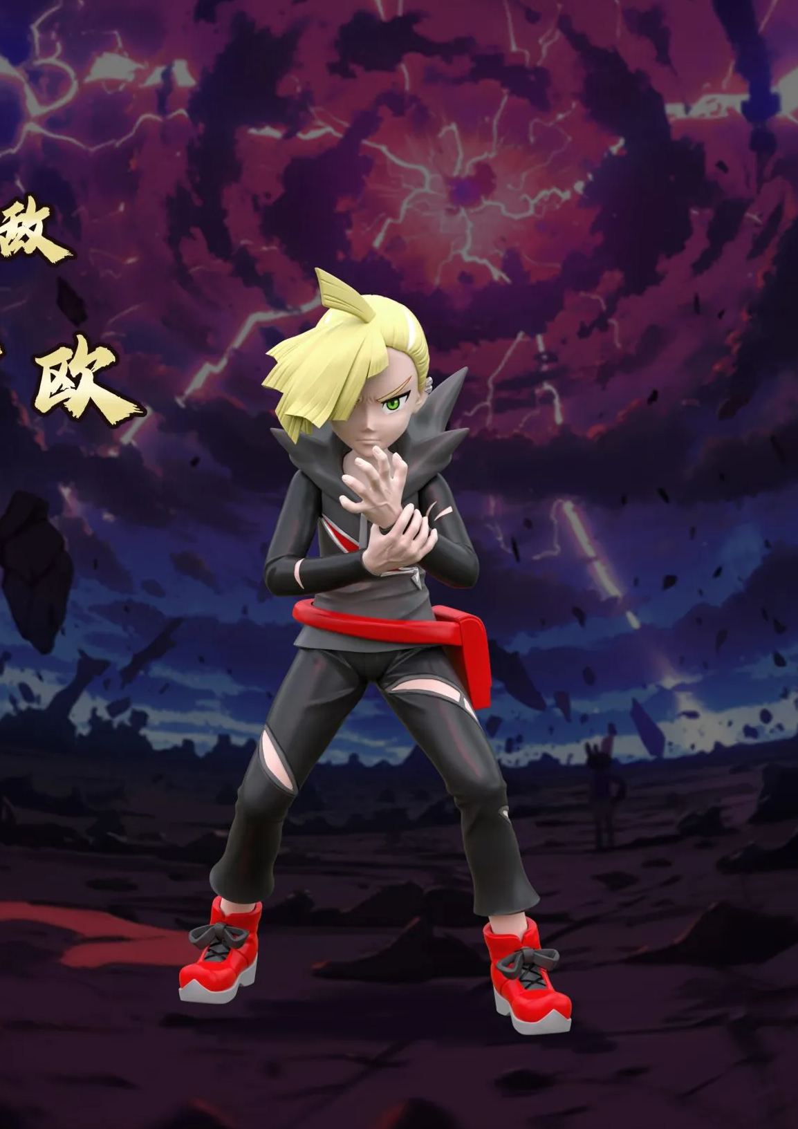 Pokémon Character Series GladionStatue(GK)-JB Studio