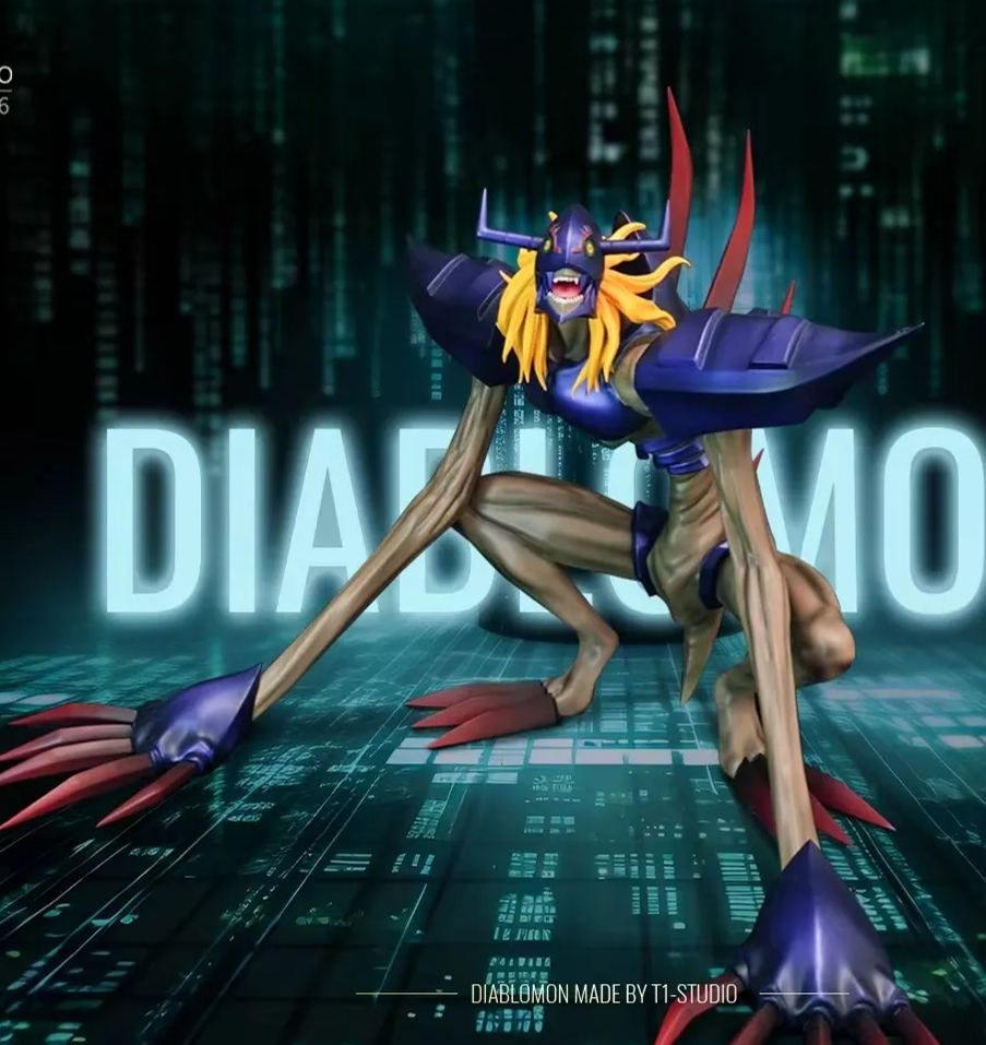 Digimon Digimon Adventure Diaboromon Statue(GK)-T1 Studio