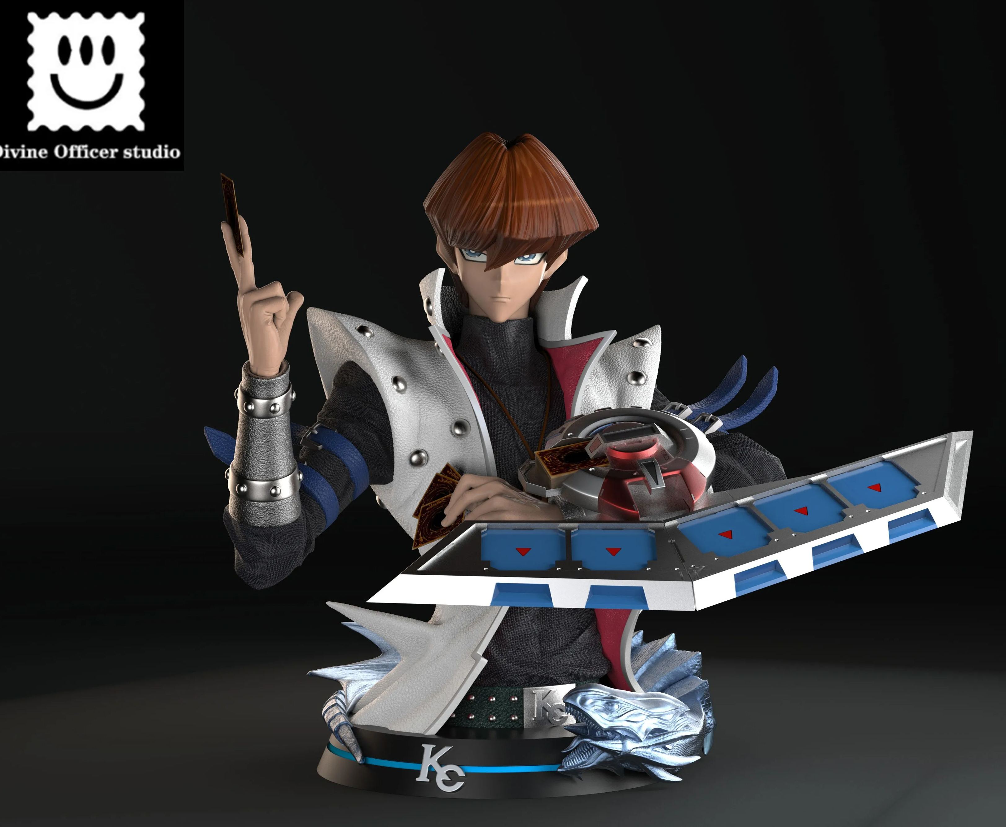 Yu-Gi-Oh Bust Series #1 Seto Kaiba Statue(GK) -Divine Officer Studio 