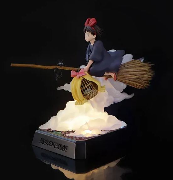 Kiki's Delivery Service - Kiki & The Purple Witch with LED Statue(GK)  - PShenYin Studio 