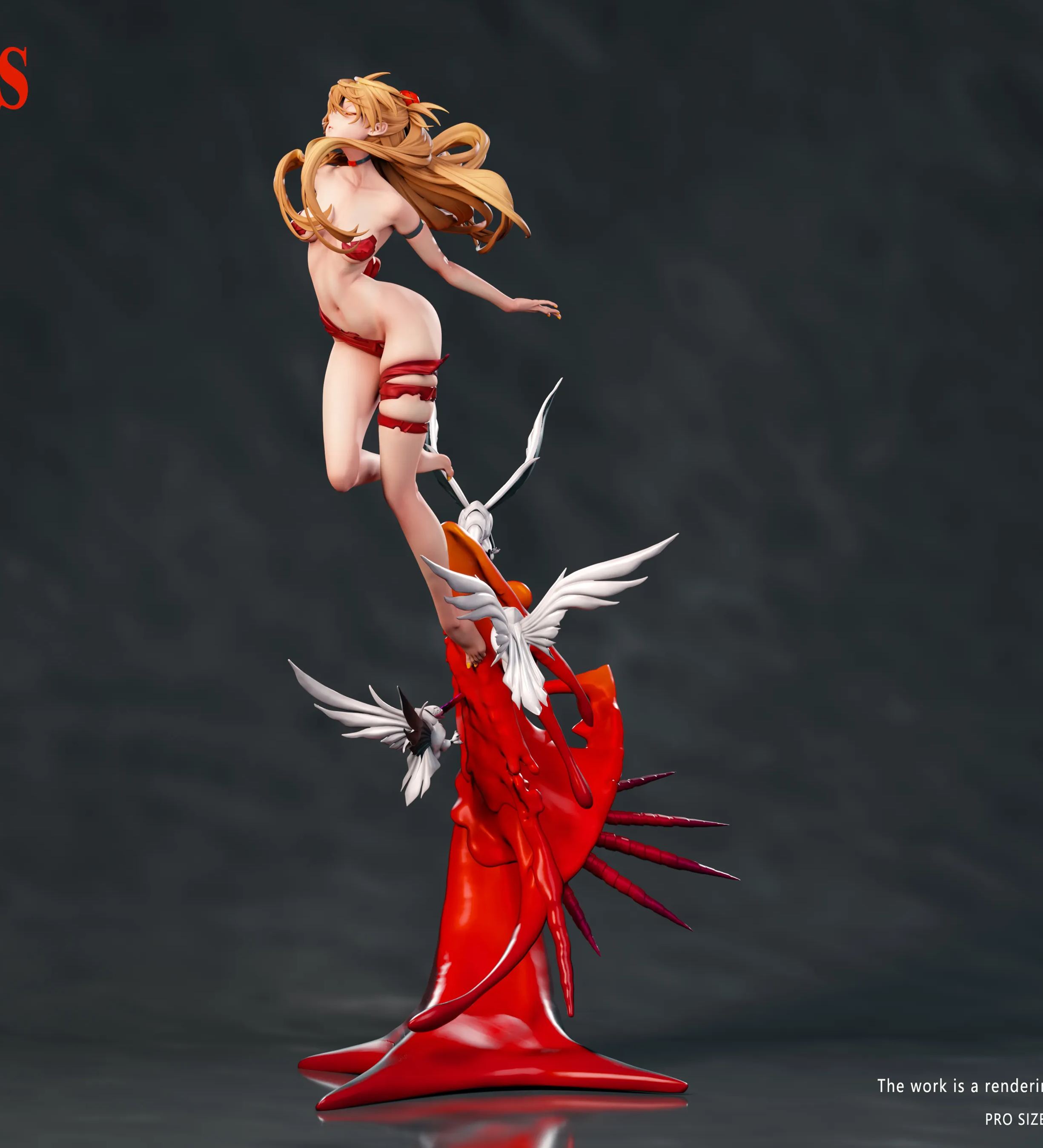 Neon Genesis Evangelion Soryu Asuka Langley Statue (GK) - Hyperspace Studio