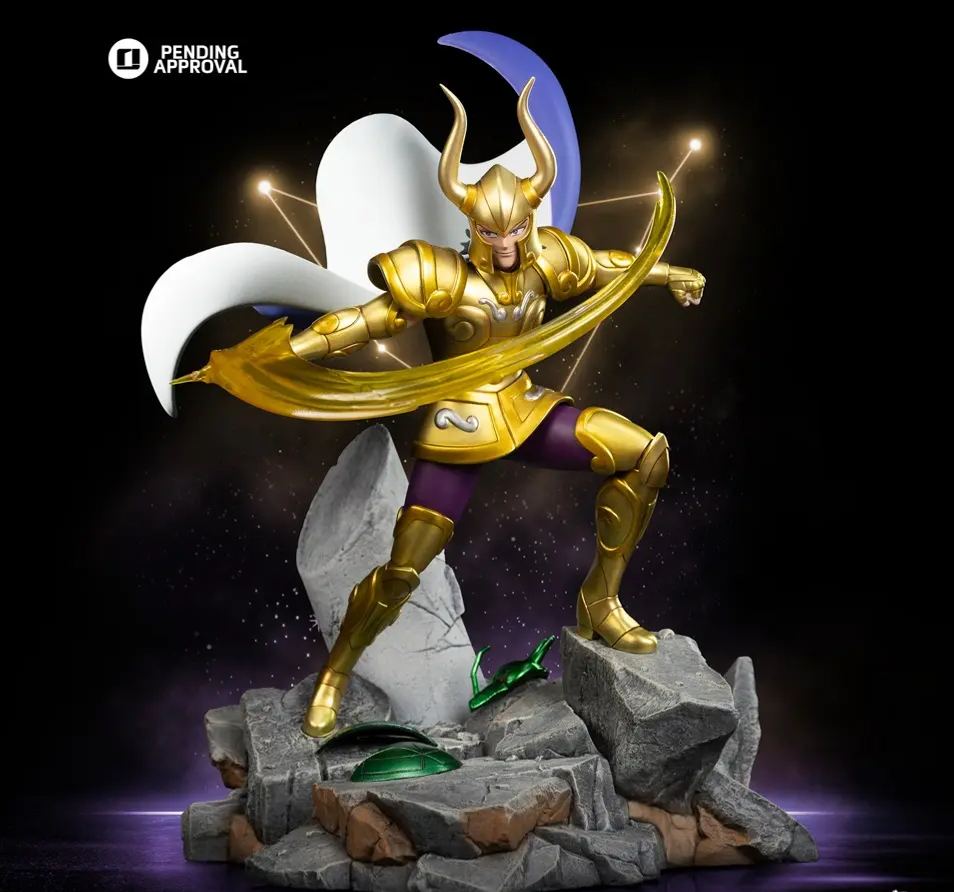 Saint Seiya Capricorn Shura 1/10 Art Scale TOEIS125425-10 (Licensed) Statue(GK)-Iron Studio