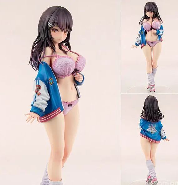 Sukajan Jacket Kanojo wa Cool de Itai - Kyouka Kagura (Licensed)Statue(GK)(Adult 18+)-MarchenPunch