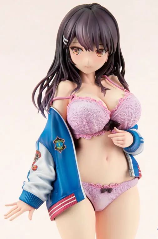 Sukajan Jacket Kanojo wa Cool de Itai - Kyouka Kagura (Licensed)Statue(GK)(Adult 18+)-MarchenPunch