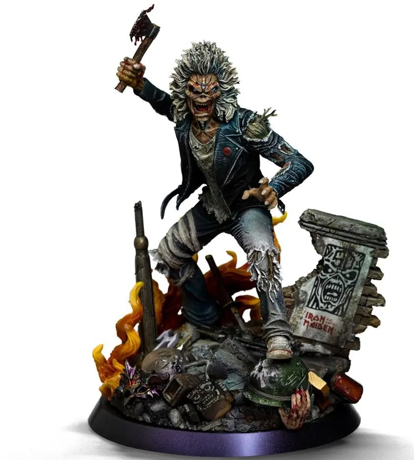 Iron Maiden Eddie 1/10 Art Scale IRONMD124925-10 (Licensed) Statue(GK)-Iron Studio