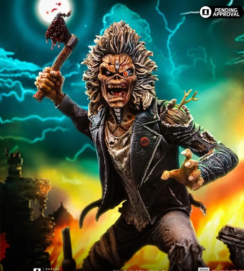 Iron Maiden Eddie 1/10 Art Scale IRONMD124925-10 (Licensed) Statue(GK)-Iron Studio