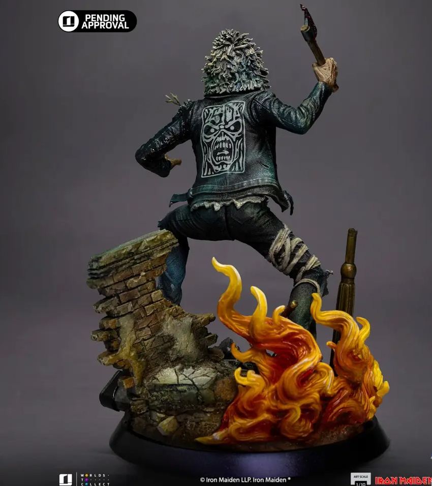 Iron Maiden Eddie 1/10 Art Scale IRONMD124925-10 (Licensed) Statue(GK)-Iron Studio