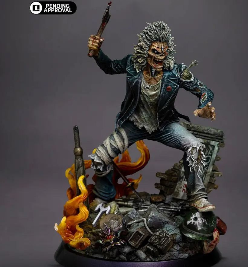 Iron Maiden Eddie 1/10 Art Scale IRONMD124925-10 (Licensed) Statue(GK)-Iron Studio