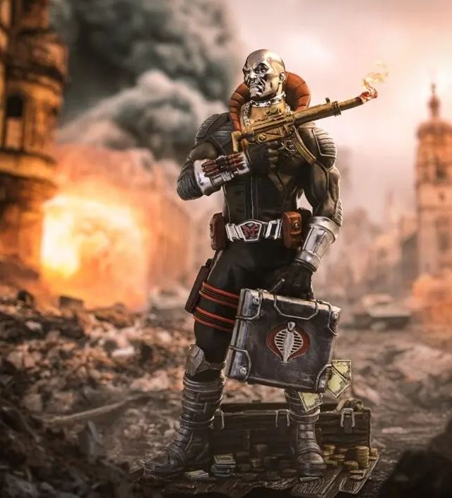 G.I. Joe Destro 1/10 Art Scale HASBR124835-10 (Licensed) Statue(GK)-Iron Studio