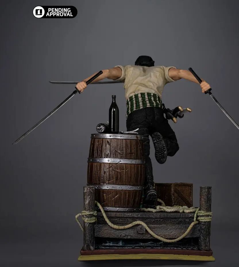 One Piece Roronoa Zoro 1/10 Art Scale (Licensed) Statue(GK)-Iron Studio