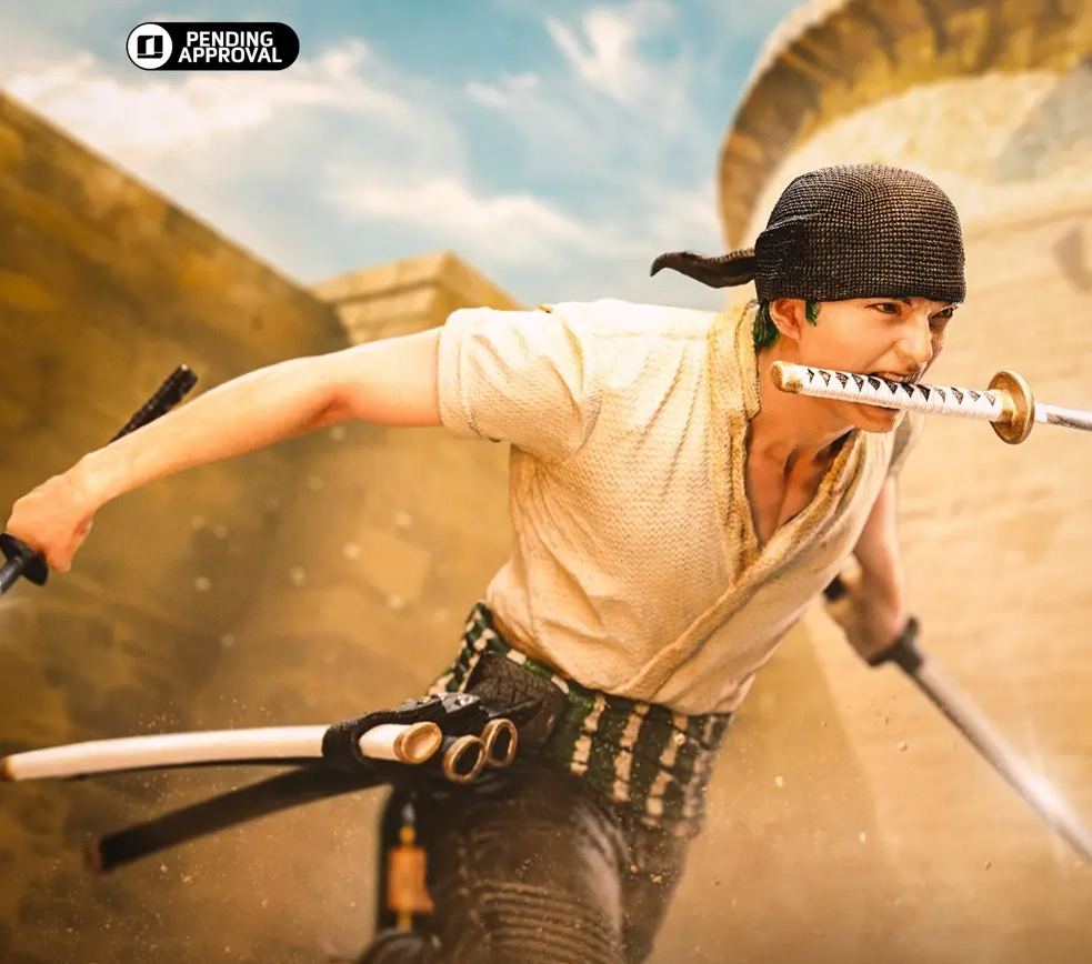 One Piece Roronoa Zoro 1/10 Art Scale (Licensed) Statue(GK)-Iron Studio