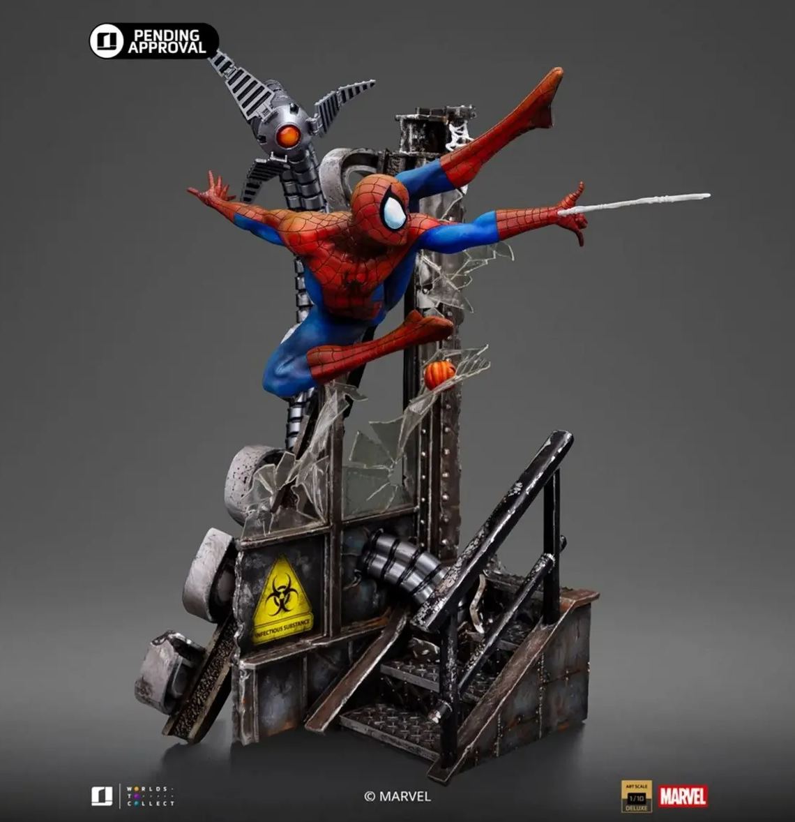 Marvel Comics Spider Man 1/10 Art Scale (Licensed) Statue(GK)-Iron Studio