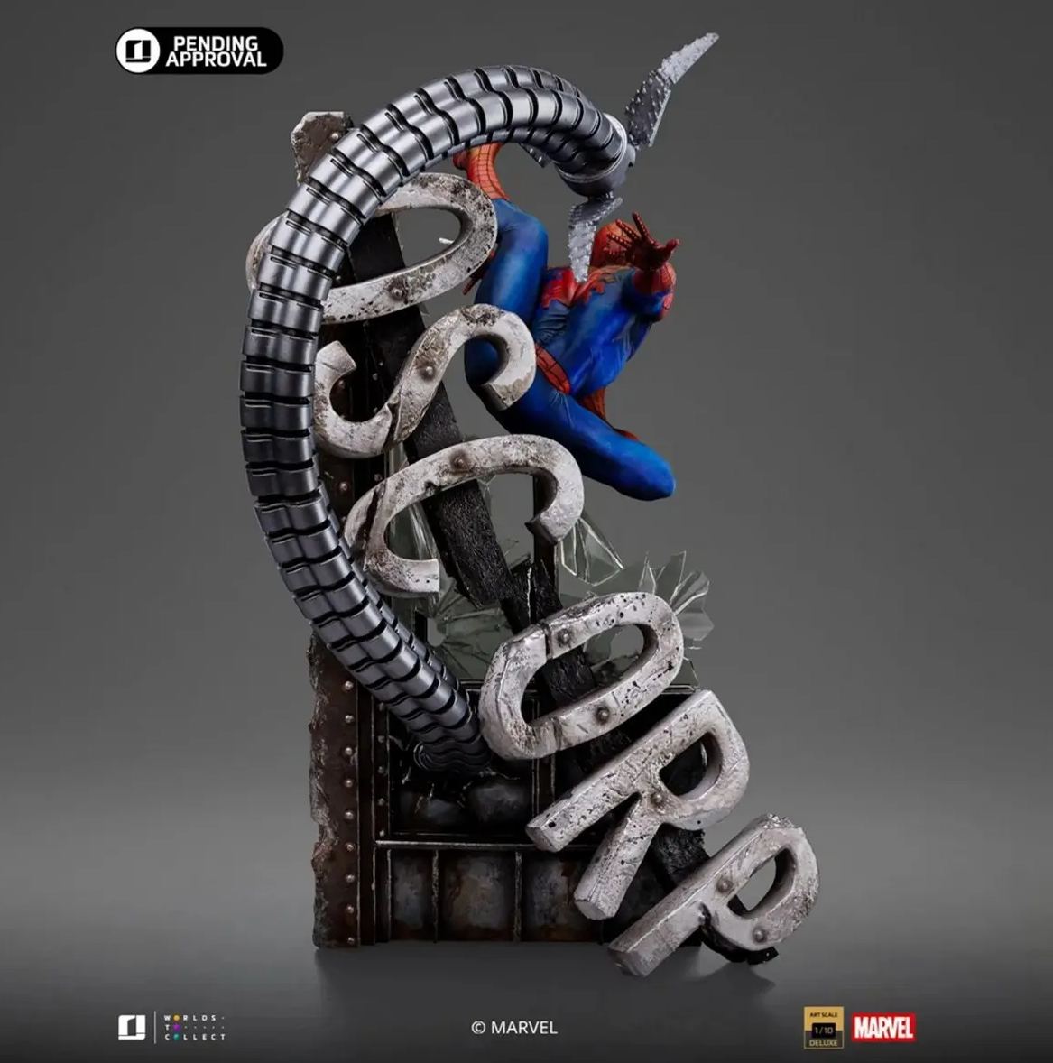 Marvel Comics Spider Man 1/10 Art Scale (Licensed) Statue(GK)-Iron Studio