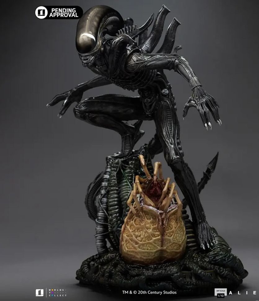 Alien Big Chap Alien Art Scale 1/10 (Licensed)Statue(GK)-Iron Studio