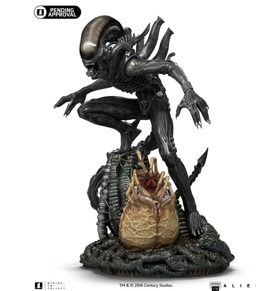 Alien Big Chap Alien Art Scale 1/10 (Licensed)Statue(GK)-Iron Studio