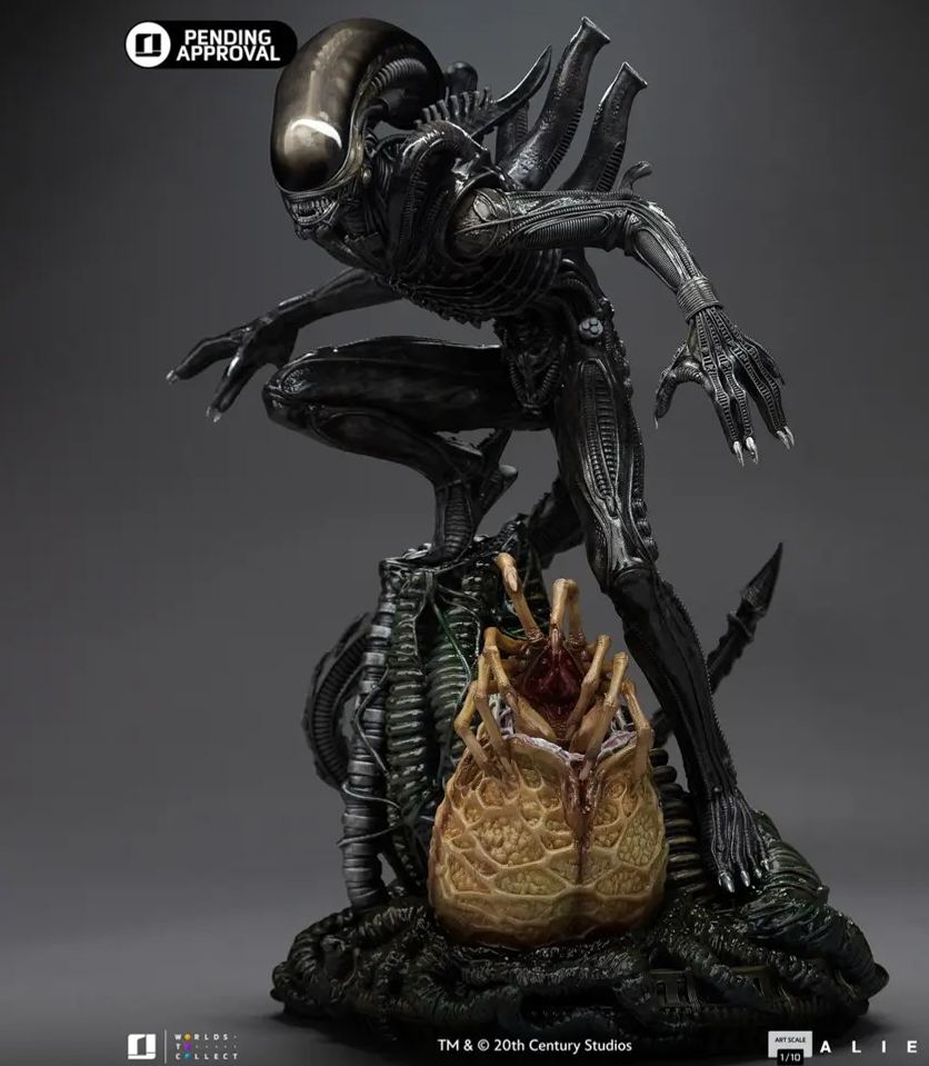 Alien Big Chap Alien Art Scale 1/10 (Licensed)Statue(GK)-Iron Studio
