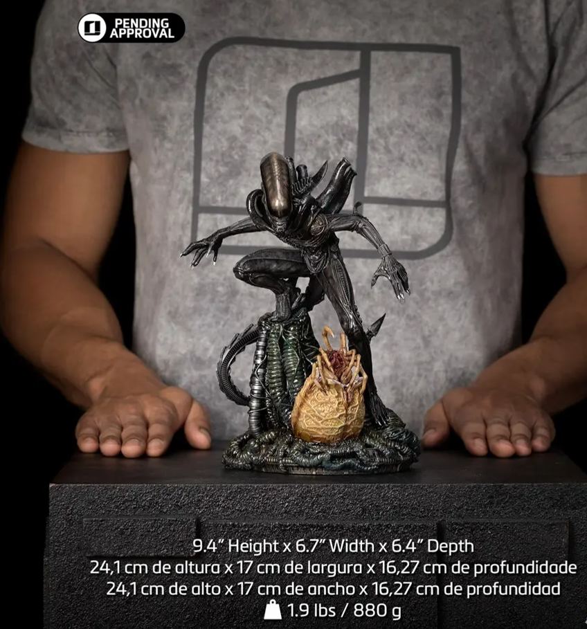 Alien Big Chap Alien Art Scale 1/10 (Licensed)Statue(GK)-Iron Studio