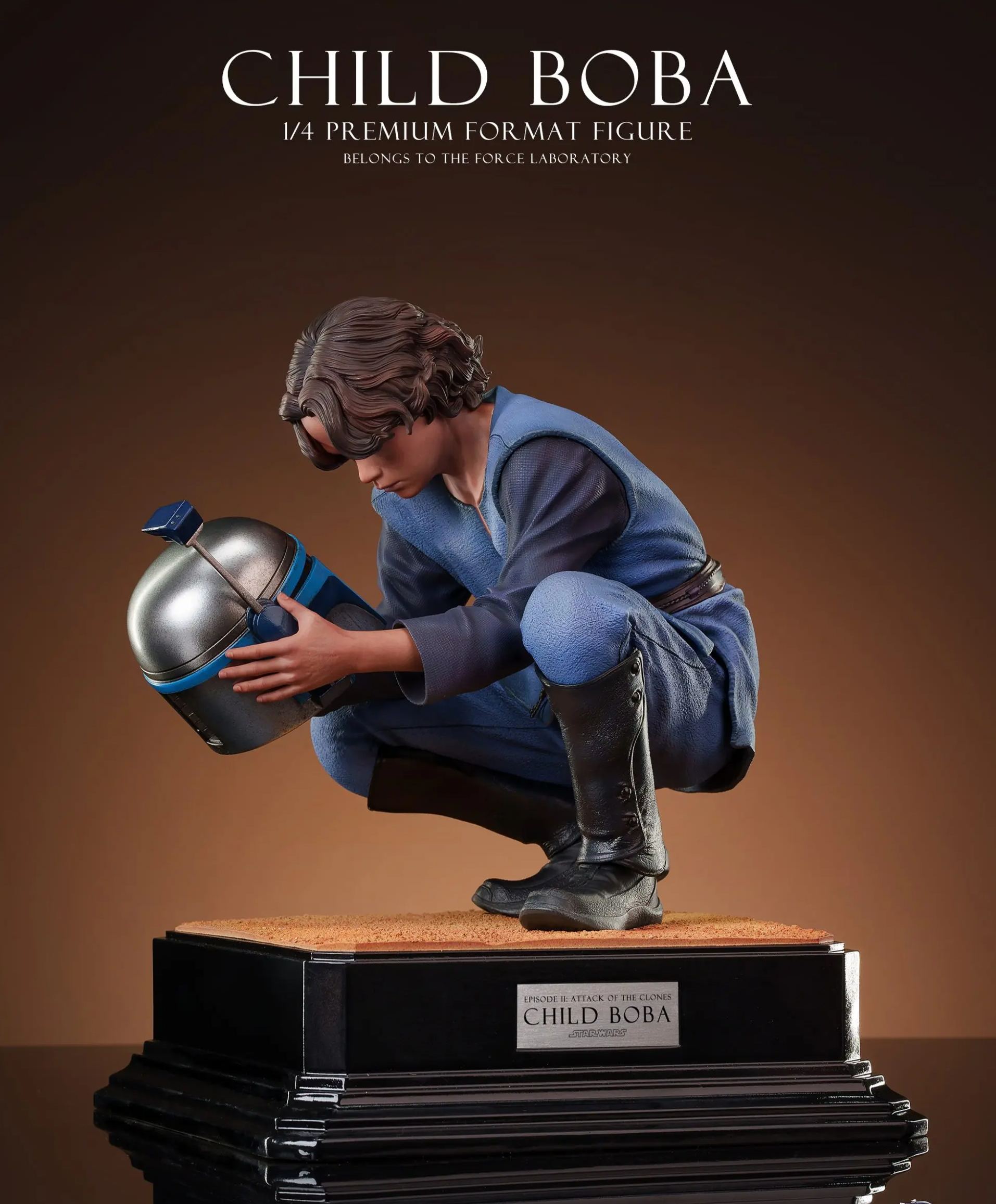 Star Wars Museum Series 001 1/4 CHILD BOBA Statue(GK) - Force Studio