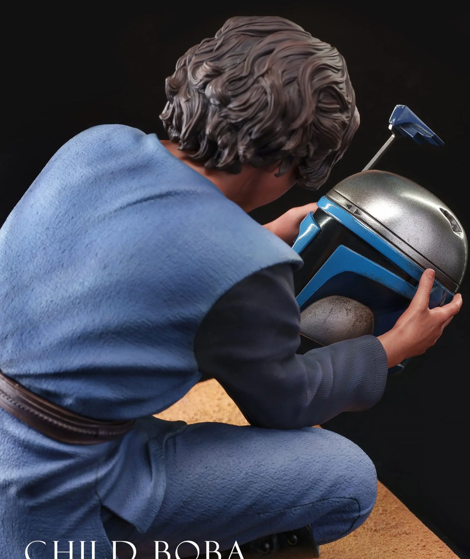 Star Wars Museum Series 001 1/4 CHILD BOBA Statue(GK) - Force Studio