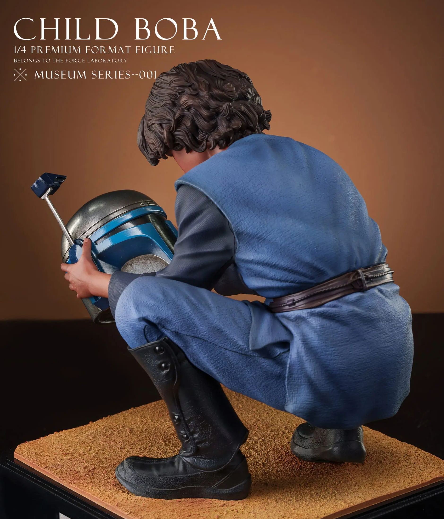 Star Wars Museum Series 001 1/4 CHILD BOBA Statue(GK) - Force Studio