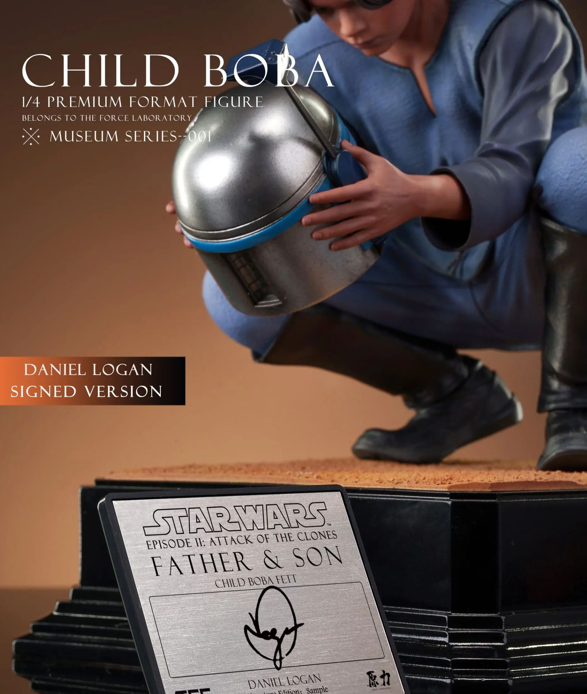 Star Wars Museum Series 001 1/4 CHILD BOBA Statue(GK) - Force Studio