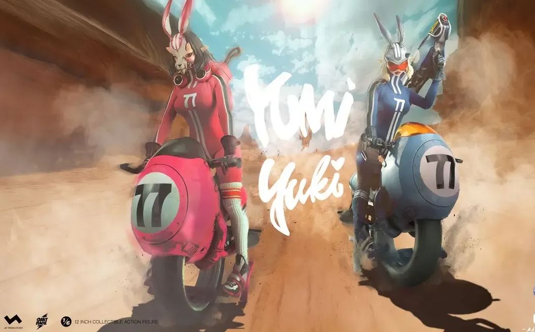 Twin Sisters Yumi & Yuki (Licensed)1/6 Scale Statue(GK) -JT STUDIO 