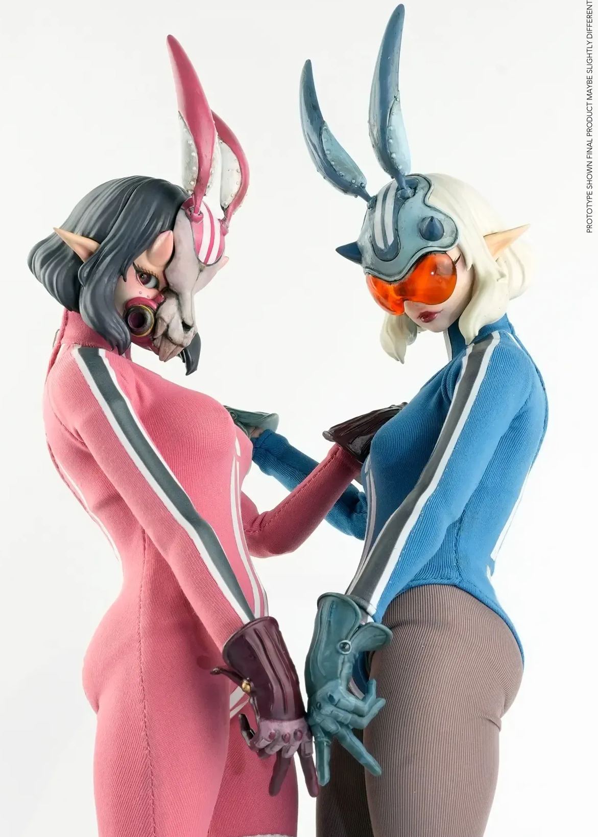 Twin Sisters Yumi & Yuki (Licensed)1/6 Scale Statue(GK) -JT STUDIO 
