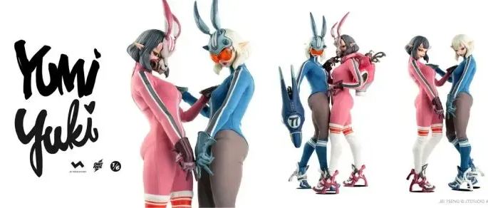 Twin Sisters Yumi & Yuki (Licensed)1/6 Scale Statue(GK) -JT STUDIO 