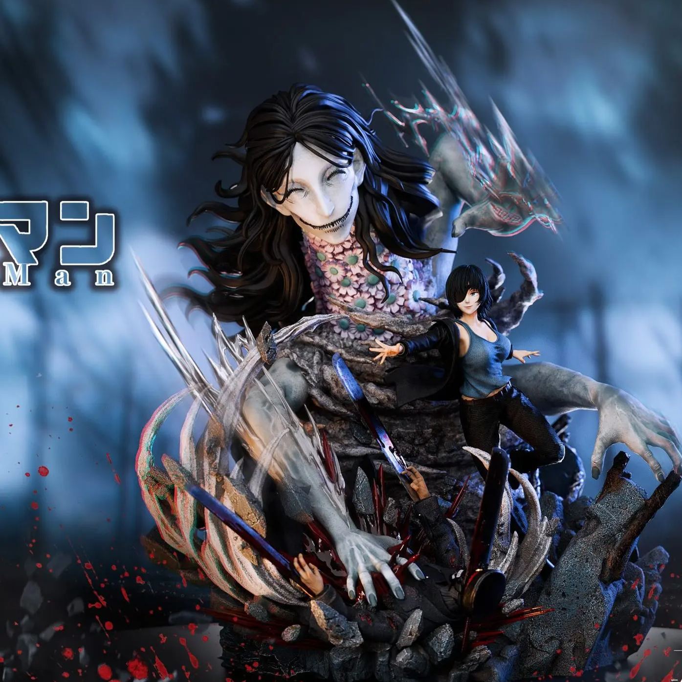 In stock - Niren Studio - Chainsaw Man#2 Himeno Statue (GK )