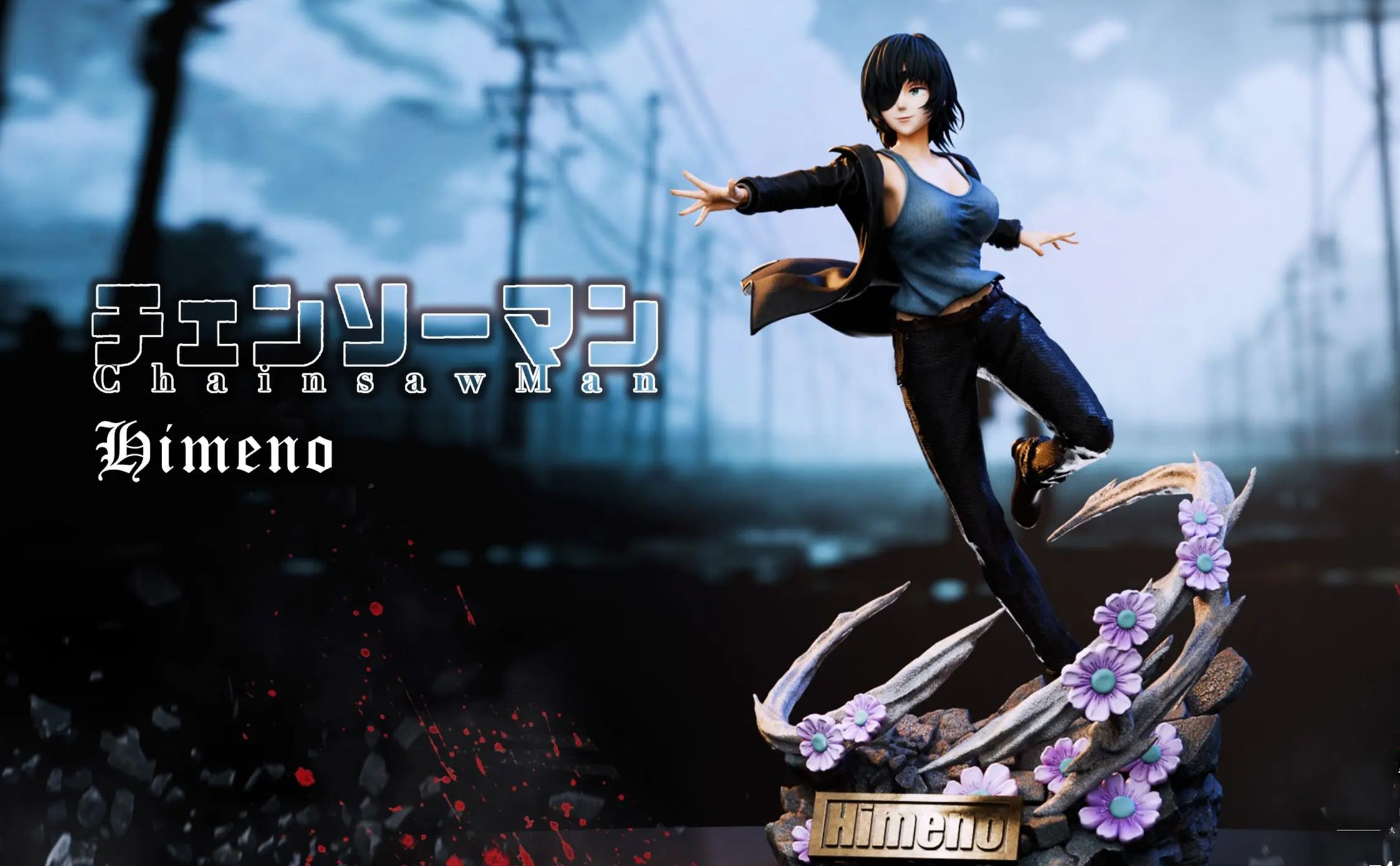 In stock - Niren Studio - Chainsaw Man#2 Himeno Statue (GK )