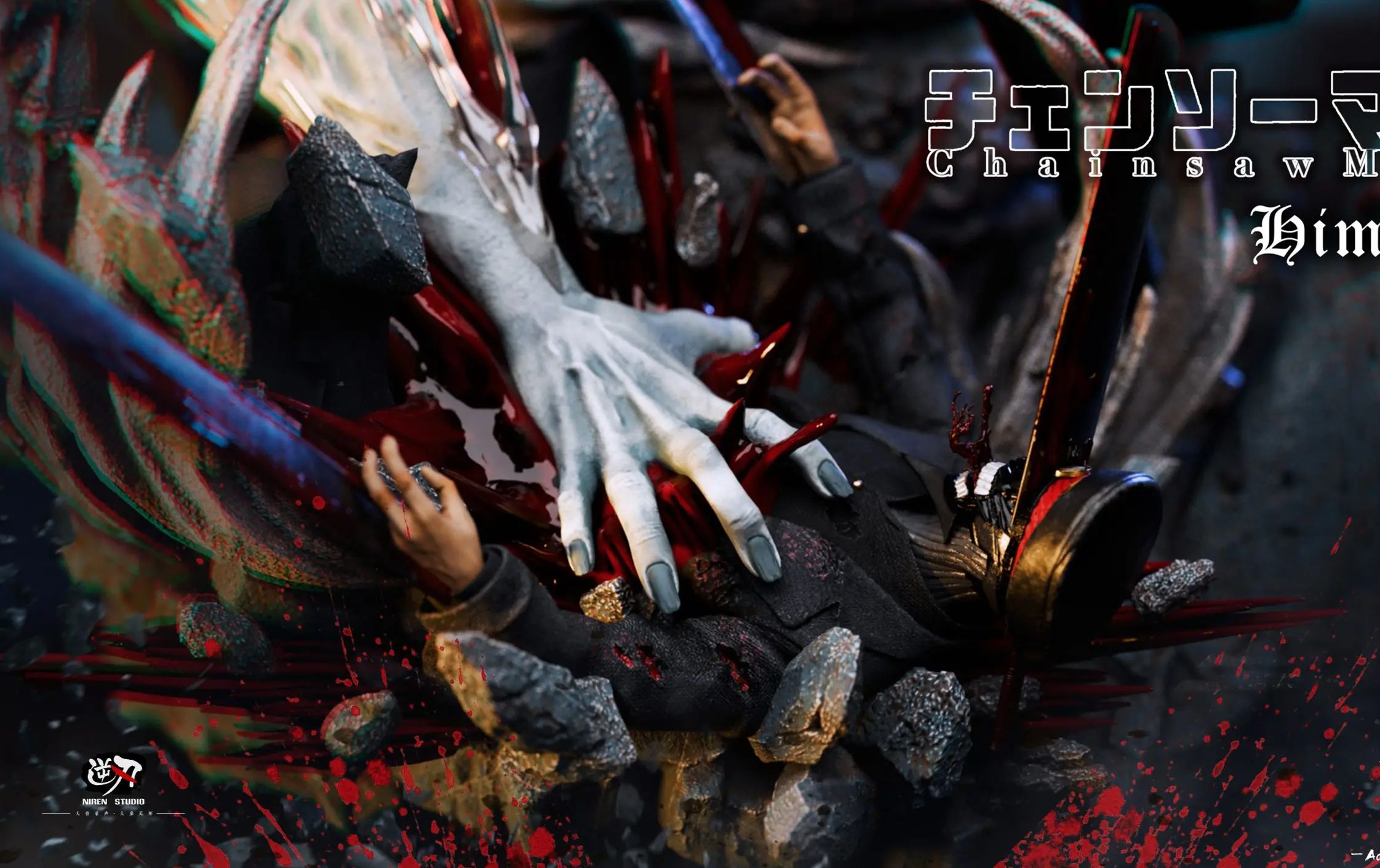 In stock - Niren Studio - Chainsaw Man#2 Himeno Statue (GK )