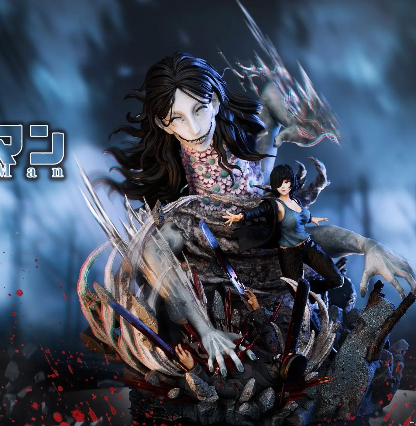 In stock - Niren Studio - Chainsaw Man#2 Himeno Statue (GK )