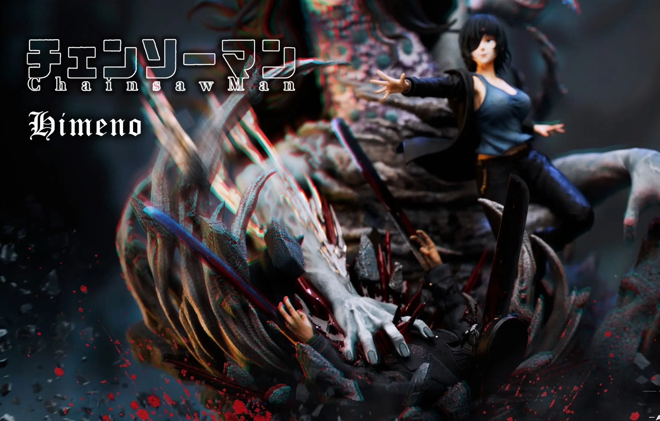 In stock - Niren Studio - Chainsaw Man#2 Himeno Statue (GK )