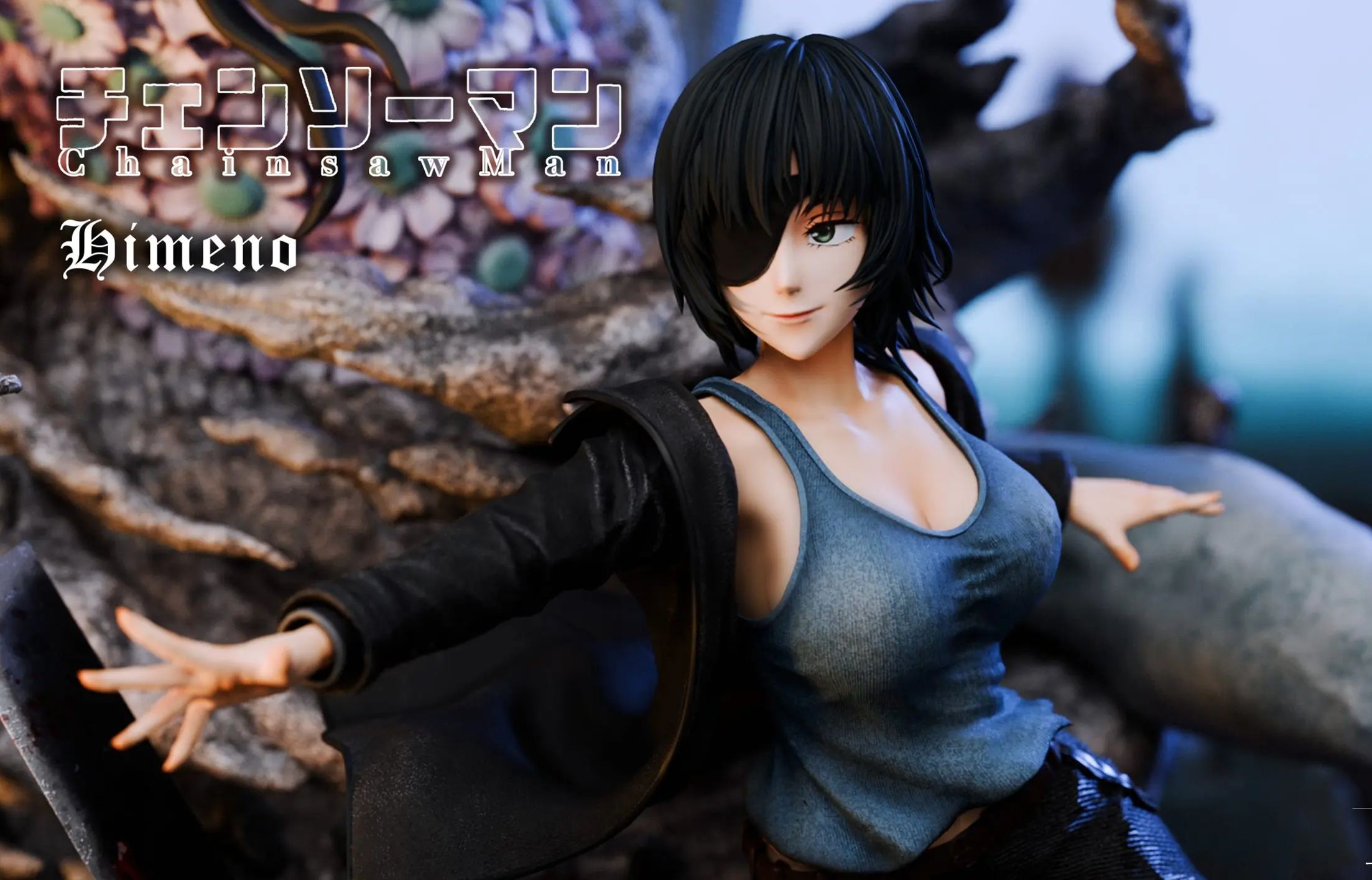 In stock - Niren Studio - Chainsaw Man#2 Himeno Statue (GK )