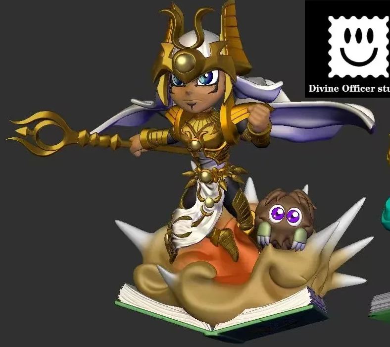 Divine Officer Studio - Yu-Gi-Oh Cartoon Mana & Mahad Statue(GK)