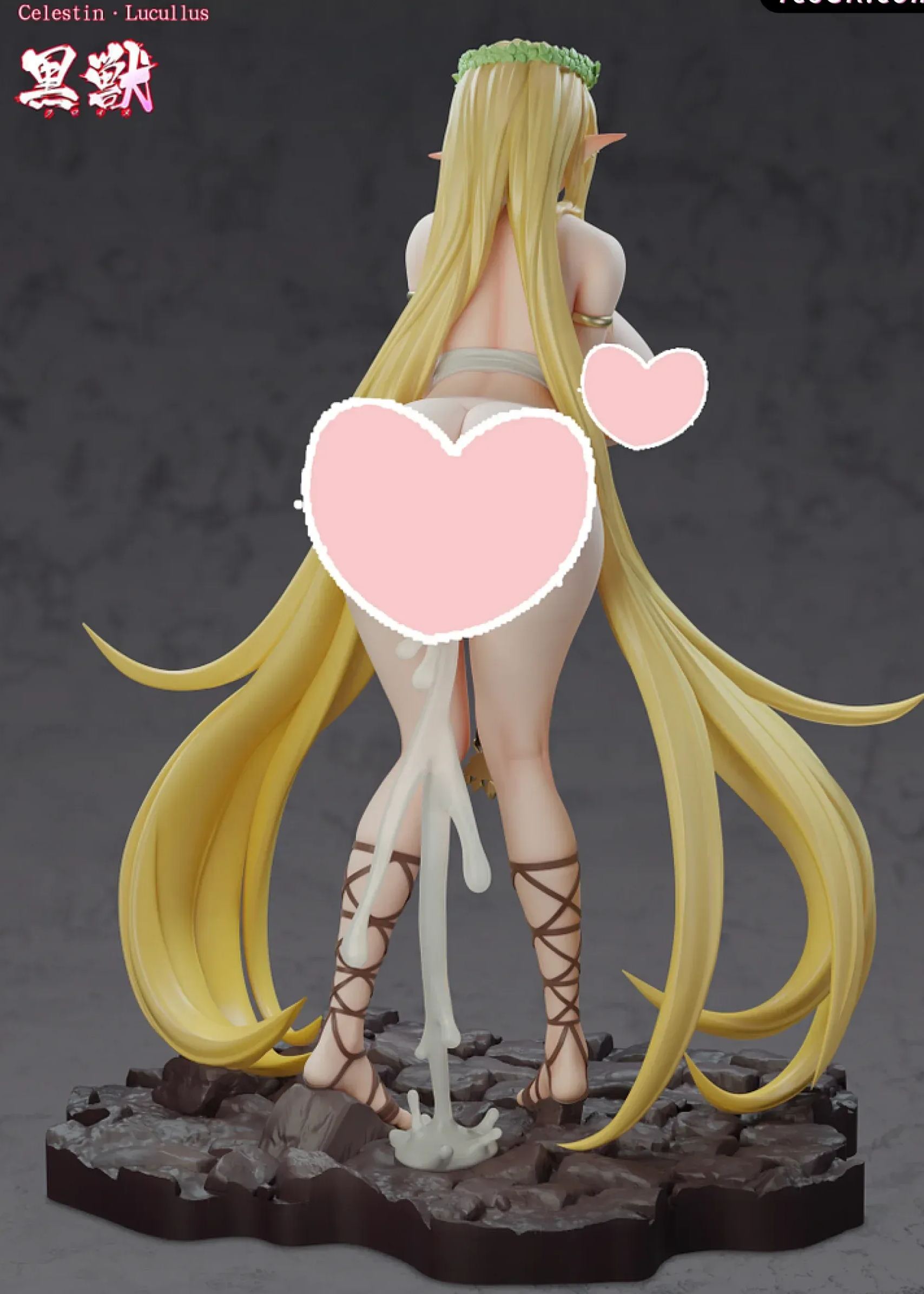 IN STOCK - Whale Song Studio Kuroinu Celestine Lucross Statue(GK)